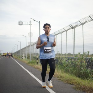 Race photo from KEDIRI HALF MARATHON 2026