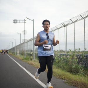 Race photo from KEDIRI HALF MARATHON 2026