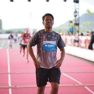 Race photo from KEDIRI HALF MARATHON 2026