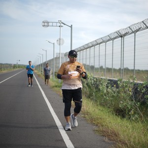 Race photo from KEDIRI HALF MARATHON 2026