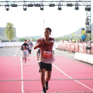 Race photo from KEDIRI HALF MARATHON 2026