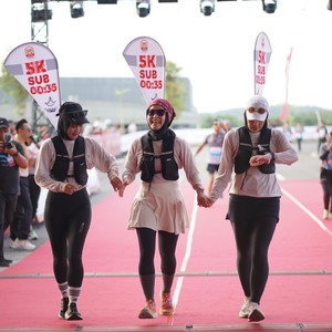 Race photo from KEDIRI HALF MARATHON 2026