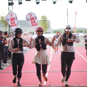 Race photo from KEDIRI HALF MARATHON 2026