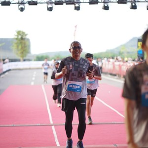 Race photo from KEDIRI HALF MARATHON 2026