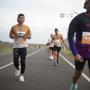 Race photo from KEDIRI HALF MARATHON 2026