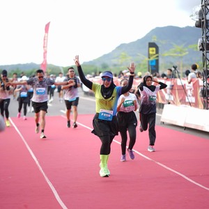 Race photo from KEDIRI HALF MARATHON 2026