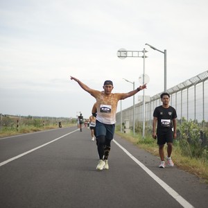 Race photo from KEDIRI HALF MARATHON 2026