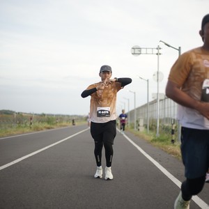 Race photo from KEDIRI HALF MARATHON 2026