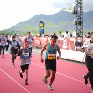 Race photo from KEDIRI HALF MARATHON 2026