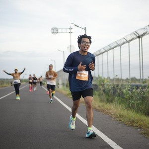 Race photo from KEDIRI HALF MARATHON 2026