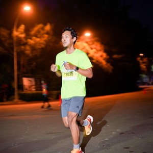 Race photo from BOGORUN 2026