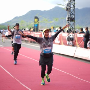 Race photo from KEDIRI HALF MARATHON 2026
