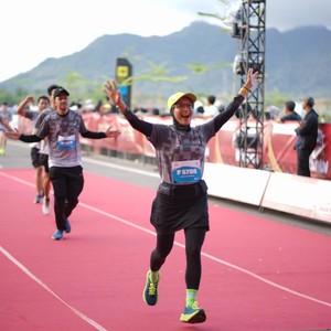 Race photo from KEDIRI HALF MARATHON 2026
