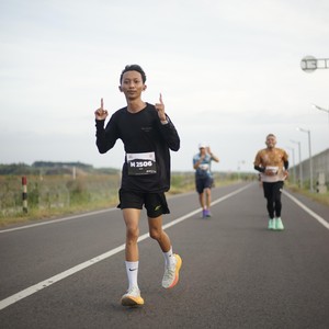 Race photo from KEDIRI HALF MARATHON 2026