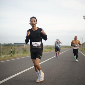 Race photo from KEDIRI HALF MARATHON 2026