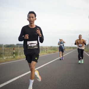Race photo from KEDIRI HALF MARATHON 2026