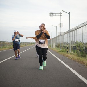 Race photo from KEDIRI HALF MARATHON 2026