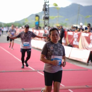 Race photo from KEDIRI HALF MARATHON 2026