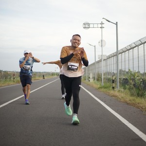Race photo from KEDIRI HALF MARATHON 2026