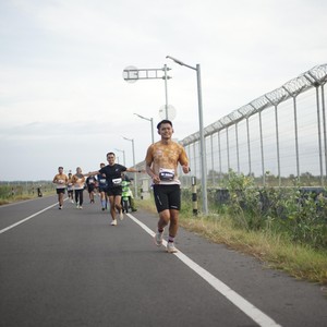 Race photo from KEDIRI HALF MARATHON 2026