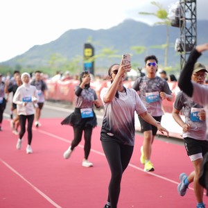 Race photo from KEDIRI HALF MARATHON 2026