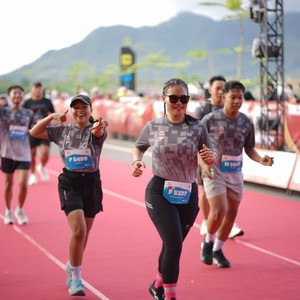 Race photo from KEDIRI HALF MARATHON 2026