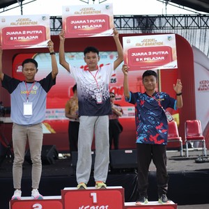 Race photo from KEDIRI HALF MARATHON 2026