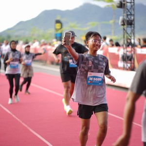 Race photo from KEDIRI HALF MARATHON 2026