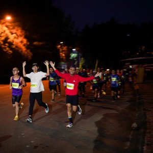 Race photo from BOGORUN 2026