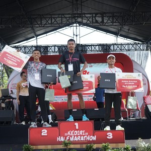 Race photo from KEDIRI HALF MARATHON 2026