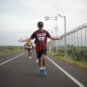 Race photo from KEDIRI HALF MARATHON 2026