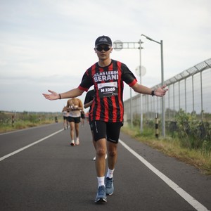 Race photo from KEDIRI HALF MARATHON 2026