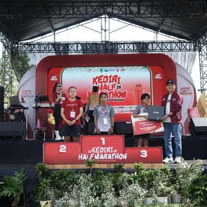 Race photo from KEDIRI HALF MARATHON 2026
