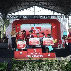 Race photo from KEDIRI HALF MARATHON 2026