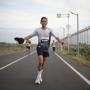 Race photo from KEDIRI HALF MARATHON 2026
