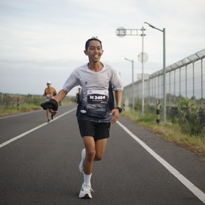 Race photo from KEDIRI HALF MARATHON 2026