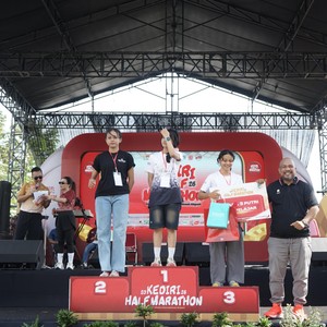 Race photo from KEDIRI HALF MARATHON 2026