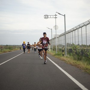 Race photo from KEDIRI HALF MARATHON 2026