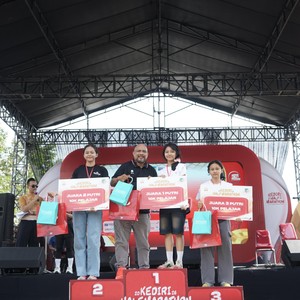 Race photo from KEDIRI HALF MARATHON 2026