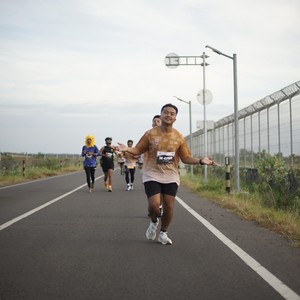 Race photo from KEDIRI HALF MARATHON 2026