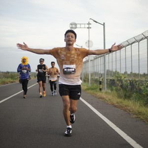 Race photo from KEDIRI HALF MARATHON 2026