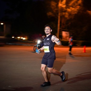 Race photo from BOGORUN 2026