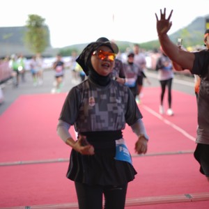 Race photo from KEDIRI HALF MARATHON 2026
