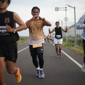 Race photo from KEDIRI HALF MARATHON 2026