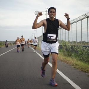 Race photo from KEDIRI HALF MARATHON 2026