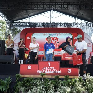 Race photo from KEDIRI HALF MARATHON 2026