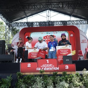 Race photo from KEDIRI HALF MARATHON 2026