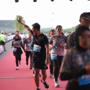 Race photo from KEDIRI HALF MARATHON 2026