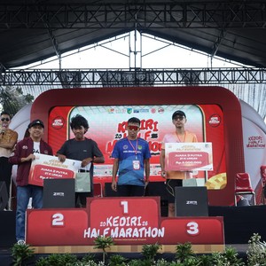 Race photo from KEDIRI HALF MARATHON 2026