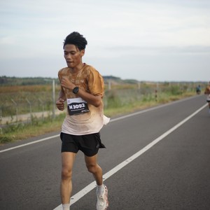 Race photo from KEDIRI HALF MARATHON 2026